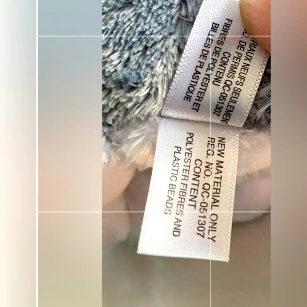 SHELL tysilk teddy boy good condition size tm color white gray - Picture 8 of 8